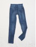 High Waist Denim Style Stretchy Legging (Fleece Lined)